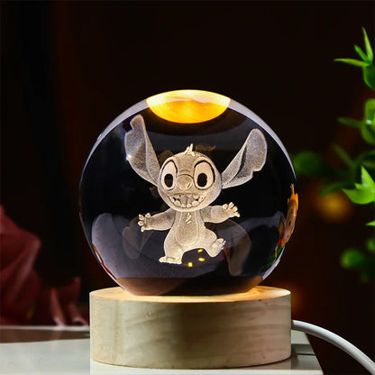 Stitch  3D Snow Globe