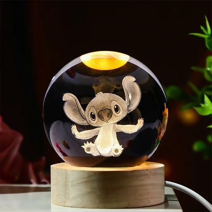 Stitch  3D Snow Globe