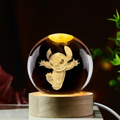 Stitch  3D Snow Globe